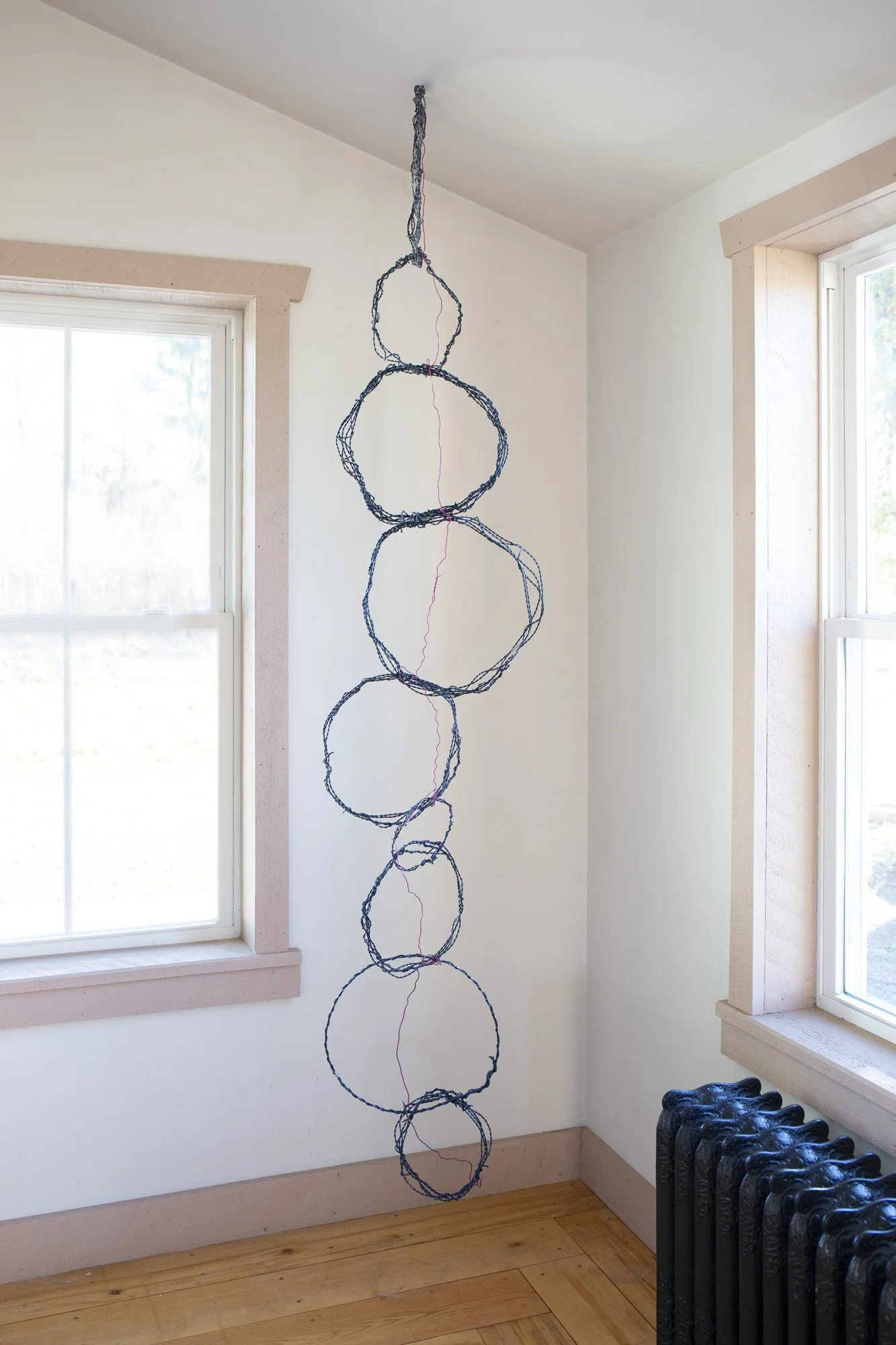  Parents  80” x 12” - dimensions variable  Metal, acrylic  