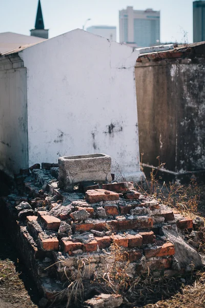 Crumbling Stepped Tomb