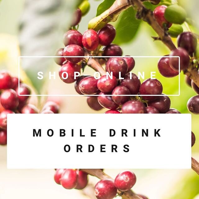 To better serve and protect our community, friends and customers we&rsquo;ve implemented online mobile drink, food and coffee bean ordering with curb side delivery at our cafe beginning tomorrow at 7am. 
Times are getting stranger and your health/wel