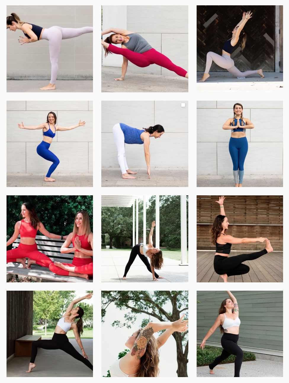Beyoga Insta Feed