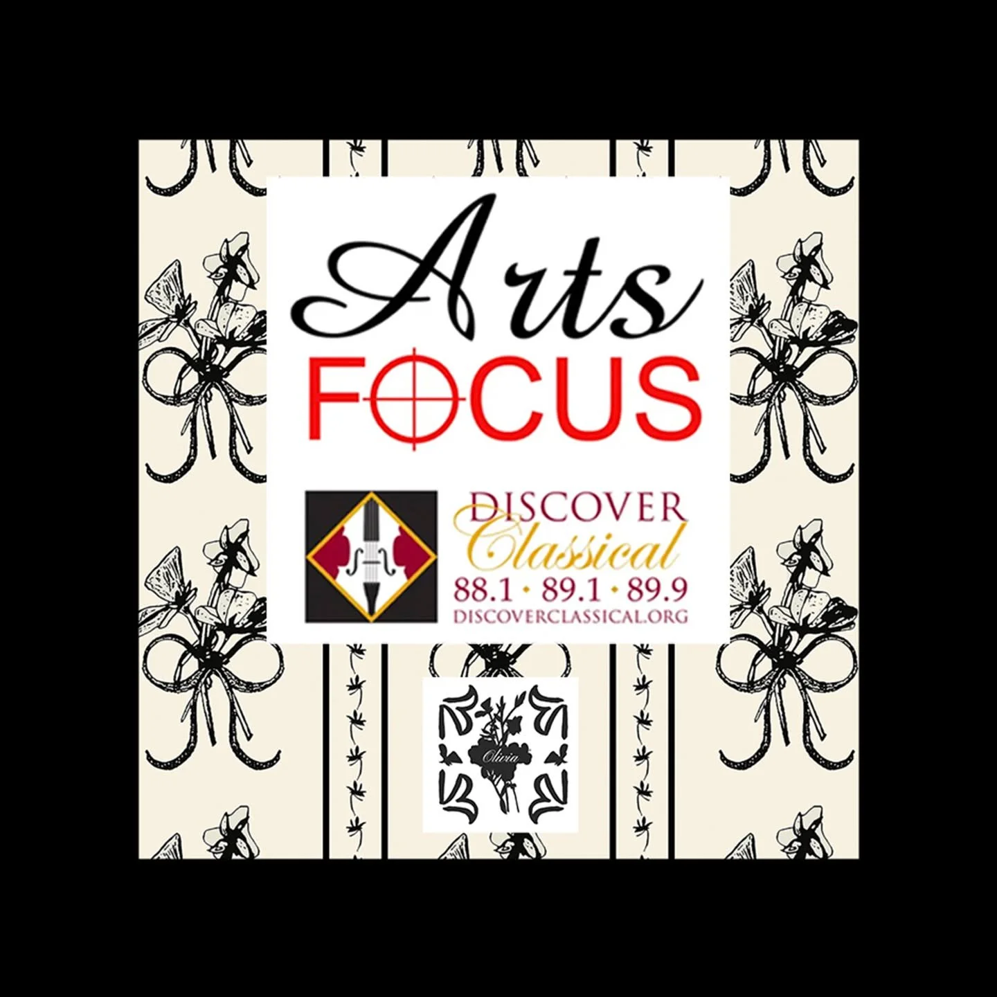 An honor to be invited to chat with @larrycoressel on Discover Classical's ArtsFocus program, sponsored by @daytonartinstitute Thank you for the opportunity :)
.
.
.
Visit www.oliviadesigns.art/press