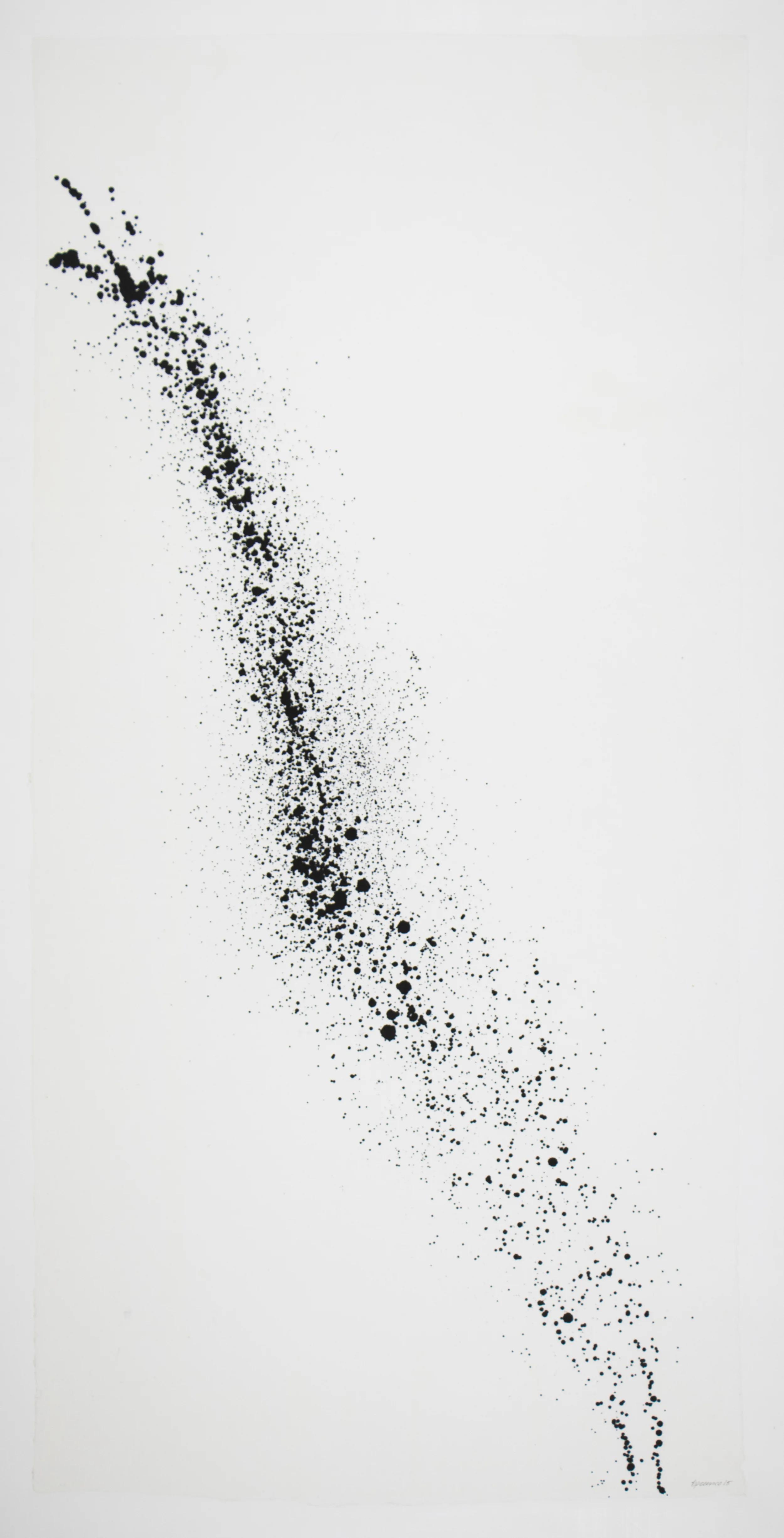 RENMIN 4 140 X 70cm Ink on rice paper Shanghai- China 2015