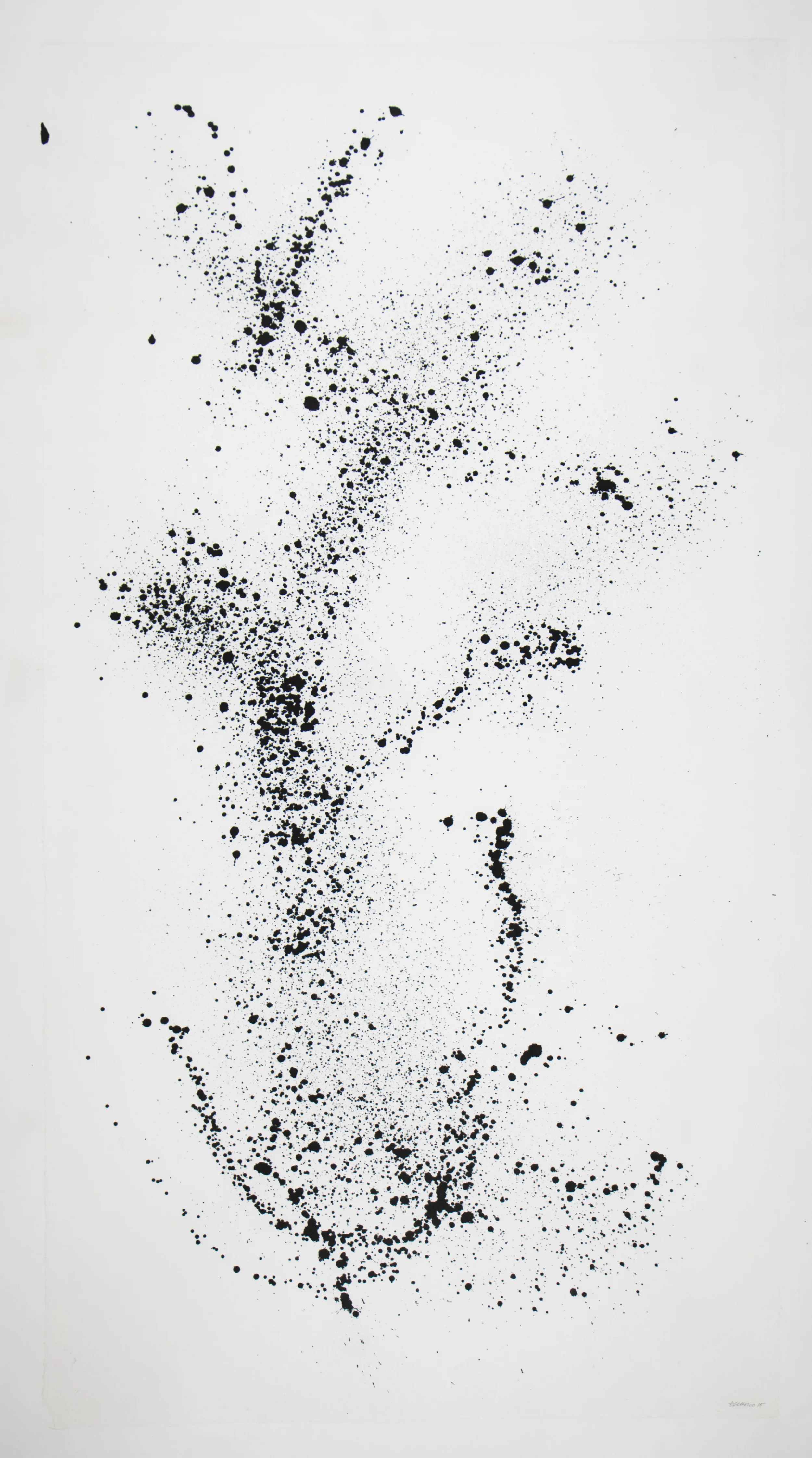 THE BUND 3 180 X 97cm Ink on rice paper Shanghai- China 2015