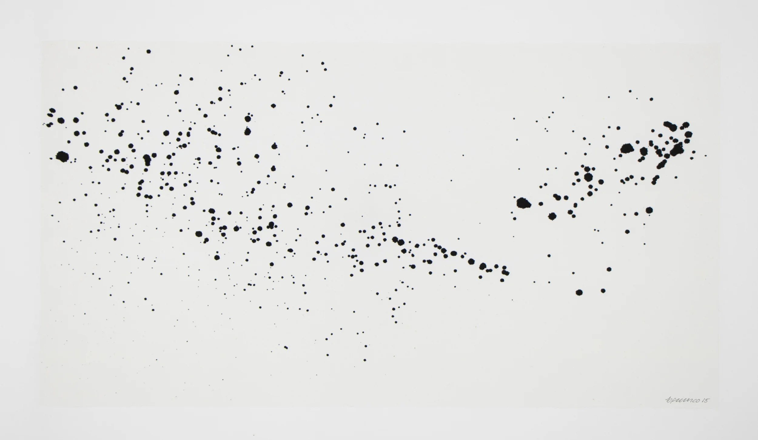 XINTIANDI 3 35 X 65cm Ink on rice paper Shanghai- China 2015