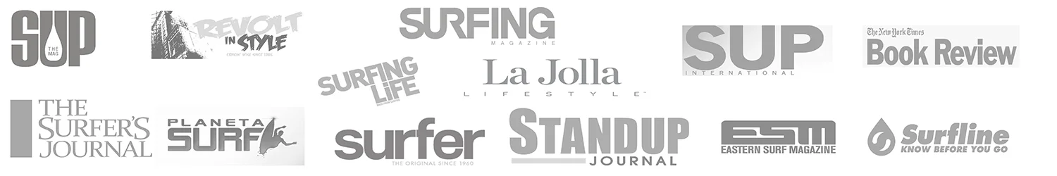 These are just a few publications Aaron's work has been published in.