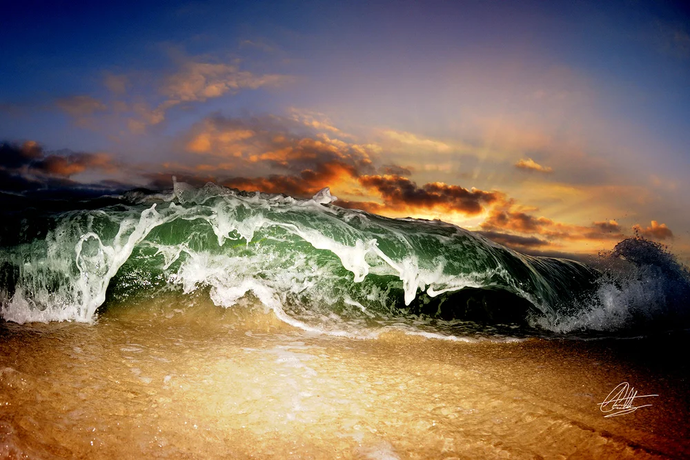 Shorebreak Sunset