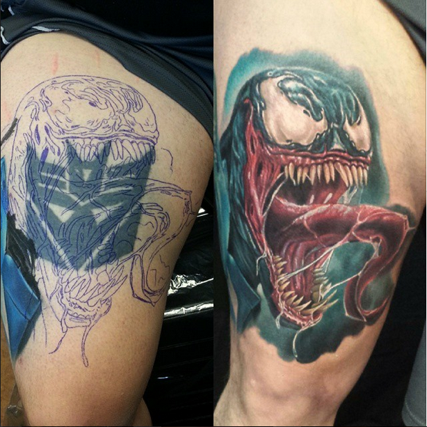 Cleen Rock One on Twitter Did this at the motor city tattoo convention  httpstcoKgN7rngRcV  X