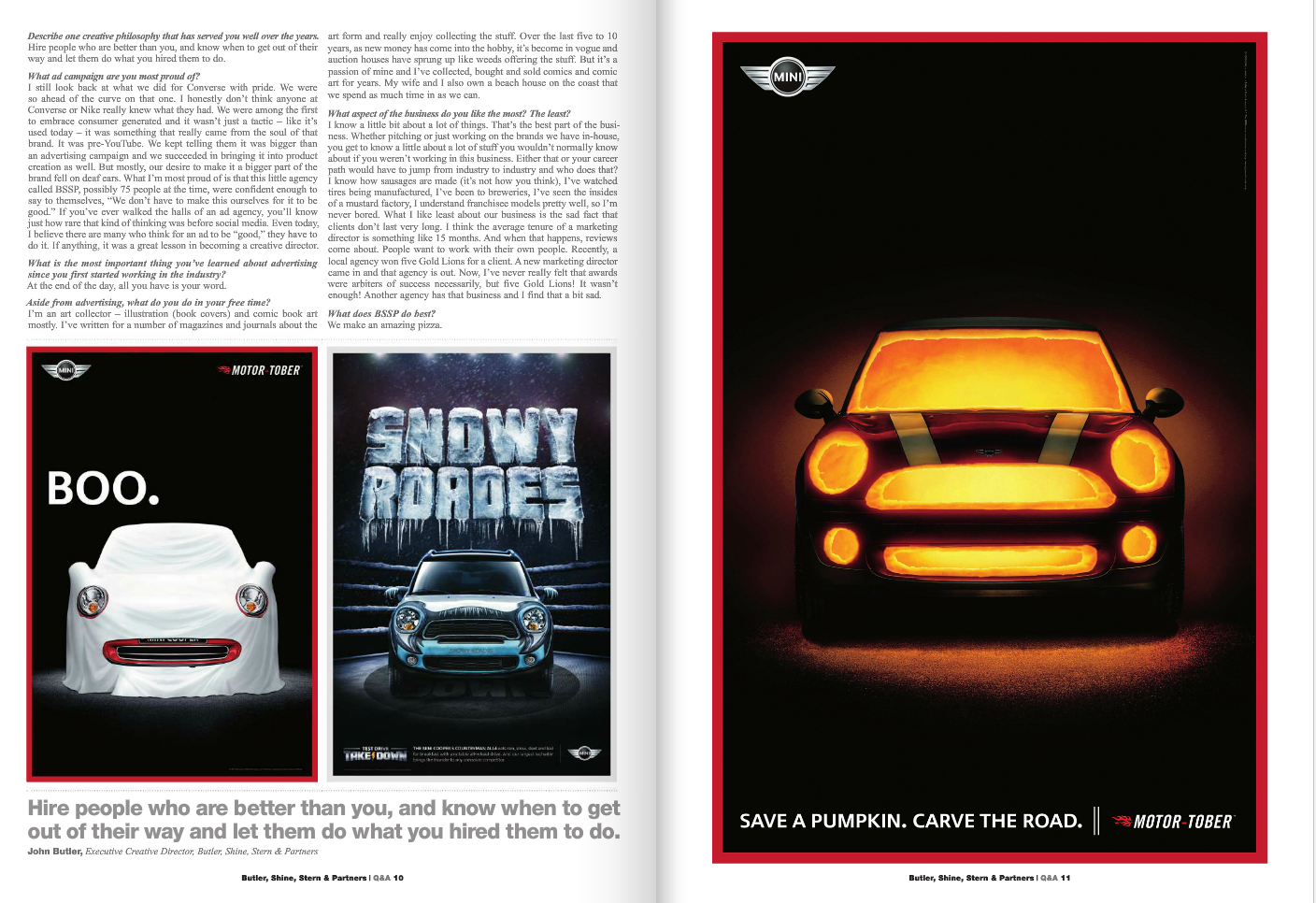 A mini car with glowing orange lights, illuminated with a fiery effect, set against a dark background.