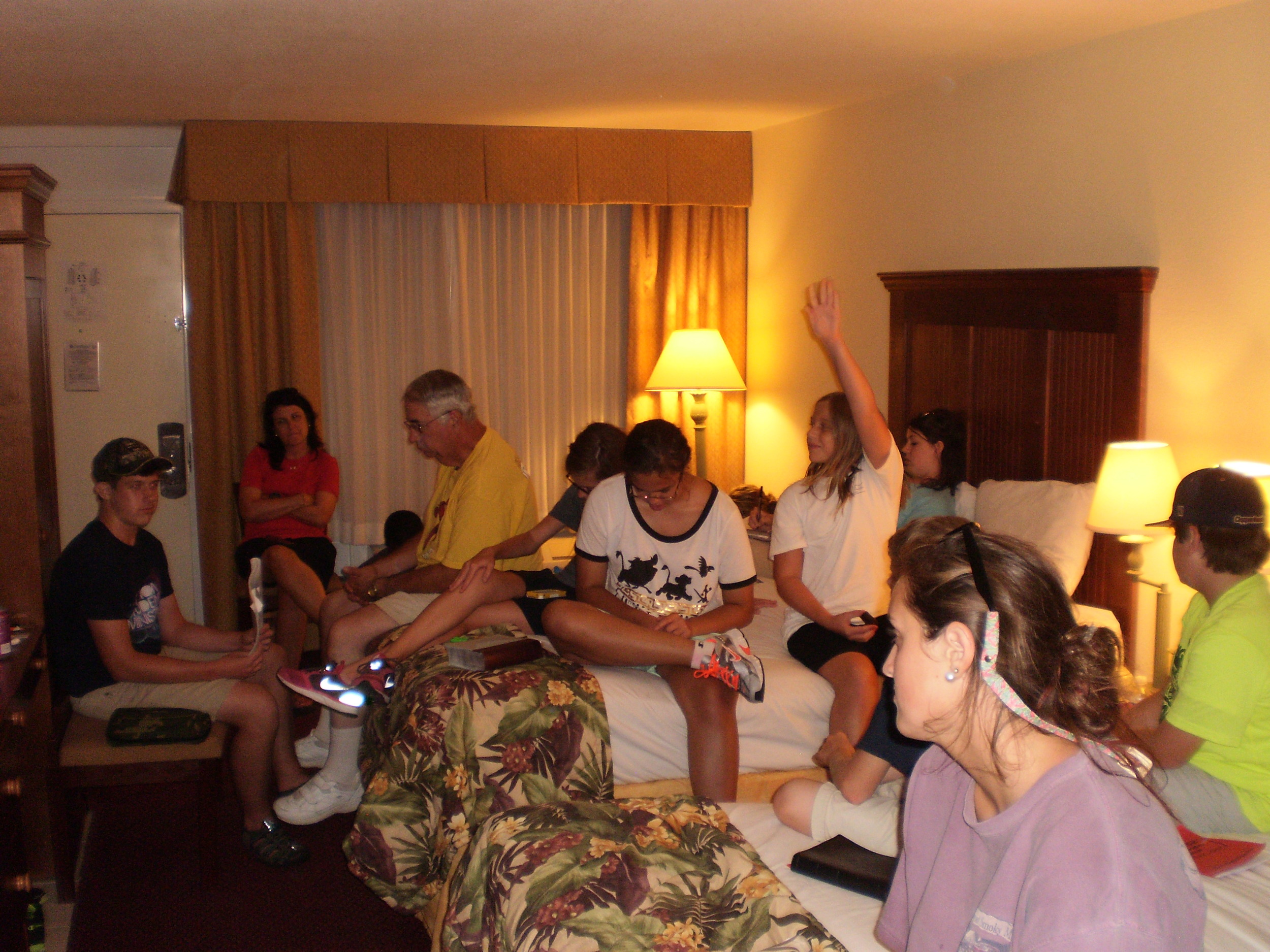 Devotional and Debriefing
