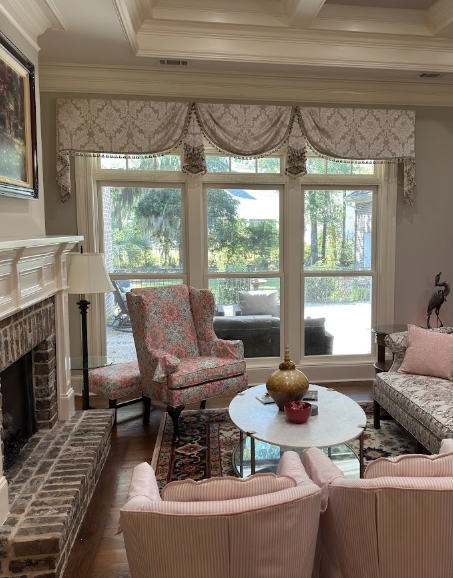   This Moreland valance is a beautiful style that complements traditional decor.  
