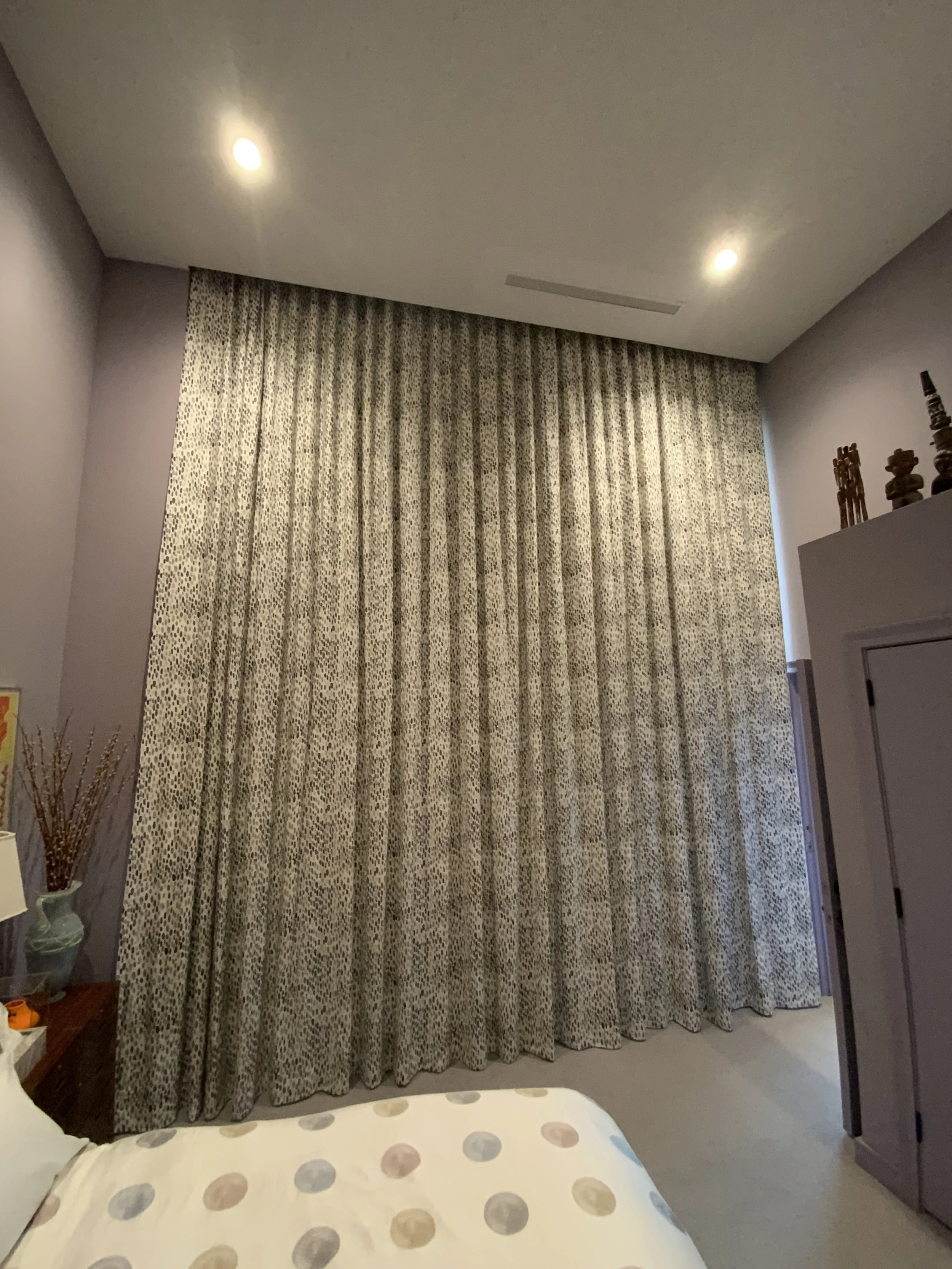  after. stunning fabric from scalamandre 