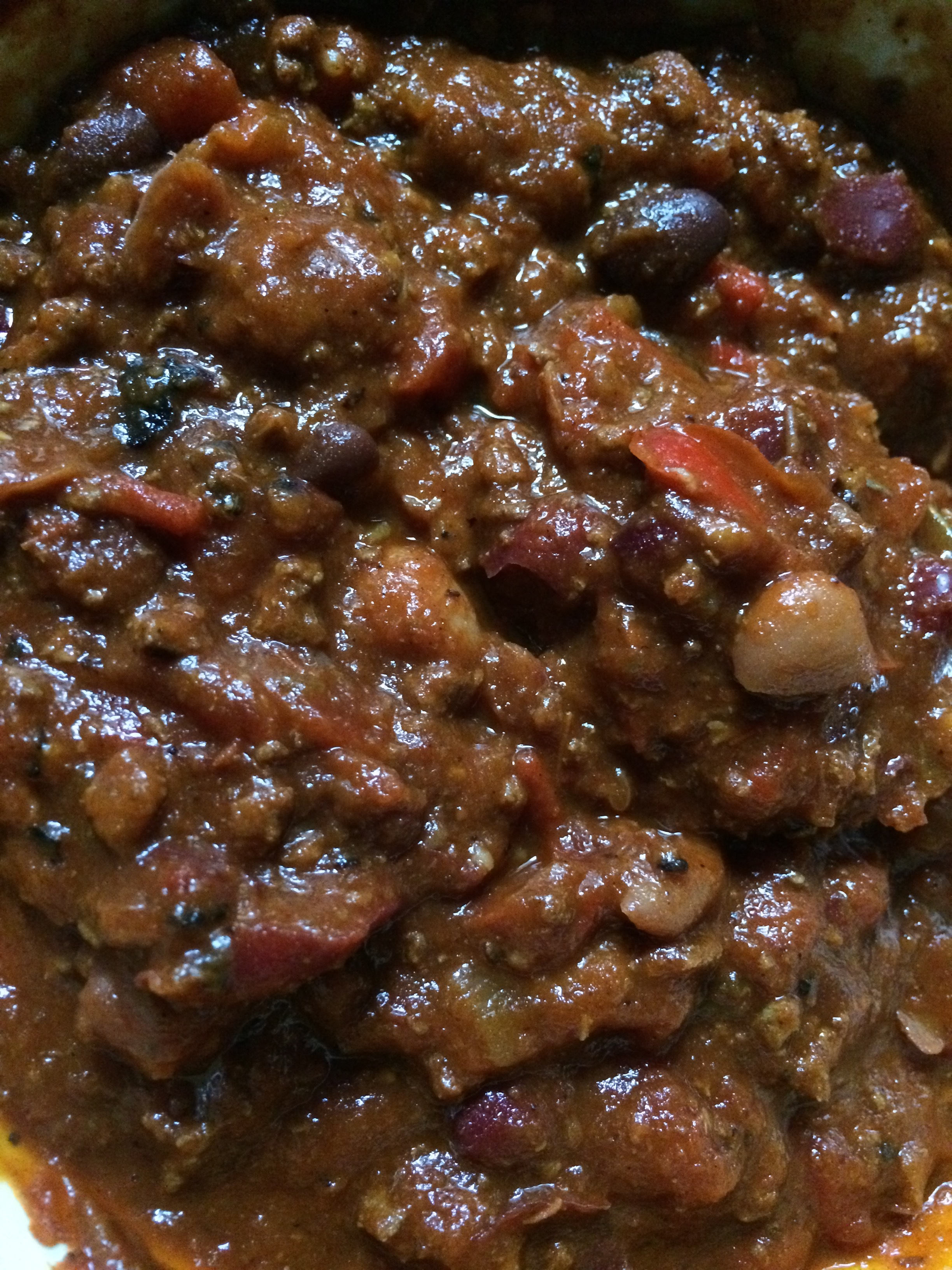 No chili soup here!!