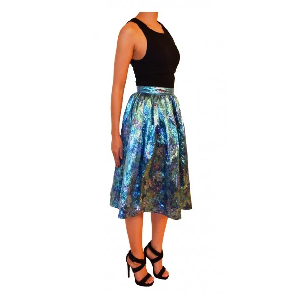 Silence Is Louder midi skirt