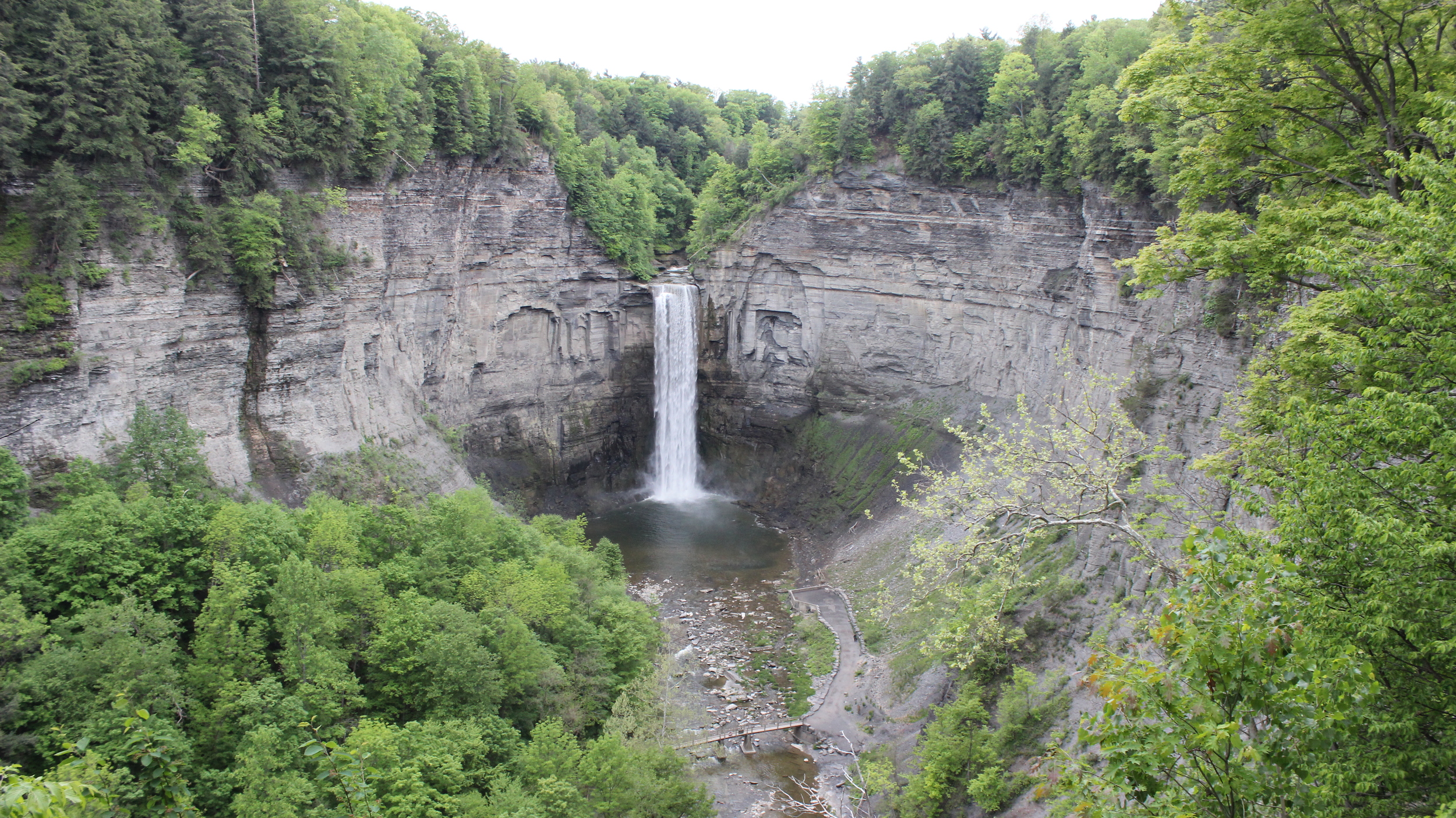 Waterfall in the woods