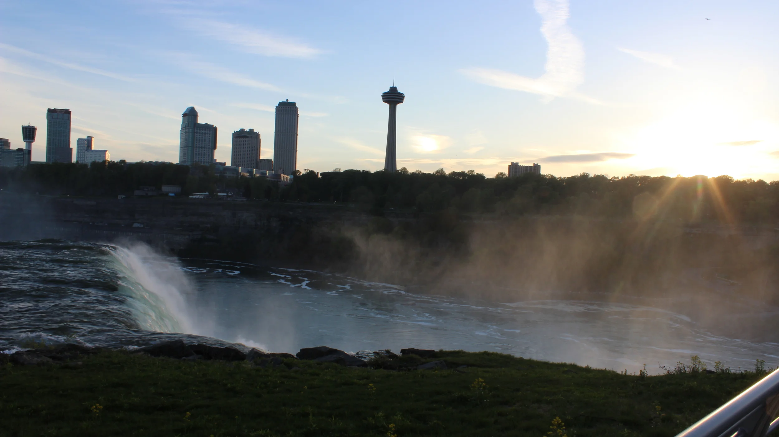 American Falls at Sunset