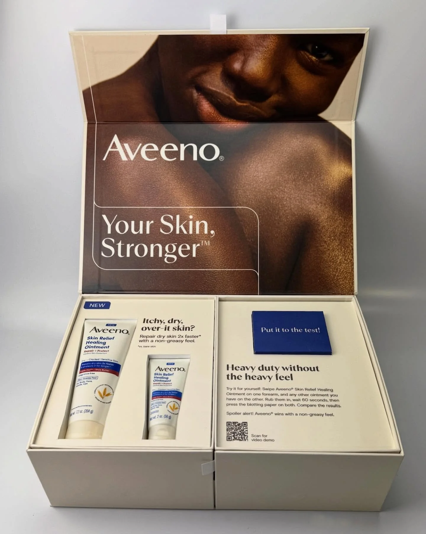 Cold weather? No problem! SPAR helped Aveeno make sure your skin stays strong, hydrated, and unstoppable during the winter season ❄️ #MadeBySPAR