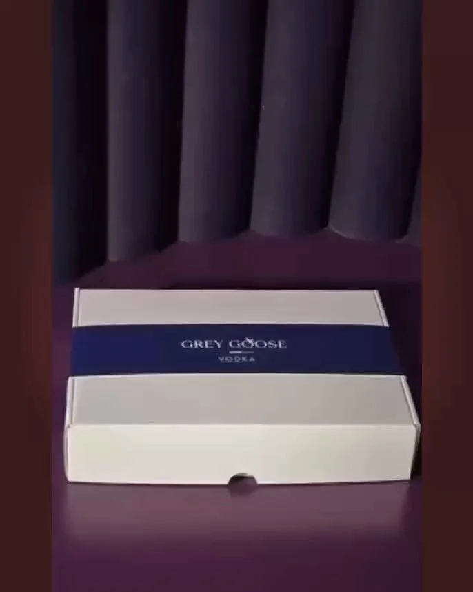 This is no time to be stone-cold sober: So let&rsquo;s celebrate Dry(ish) Janaury with Grey Goose. With a mini bottle of Grey Goose, a mini glass, and a pebbled leather coaster to keep it classy, this box may be small(ish) but it packs a punch. #Made