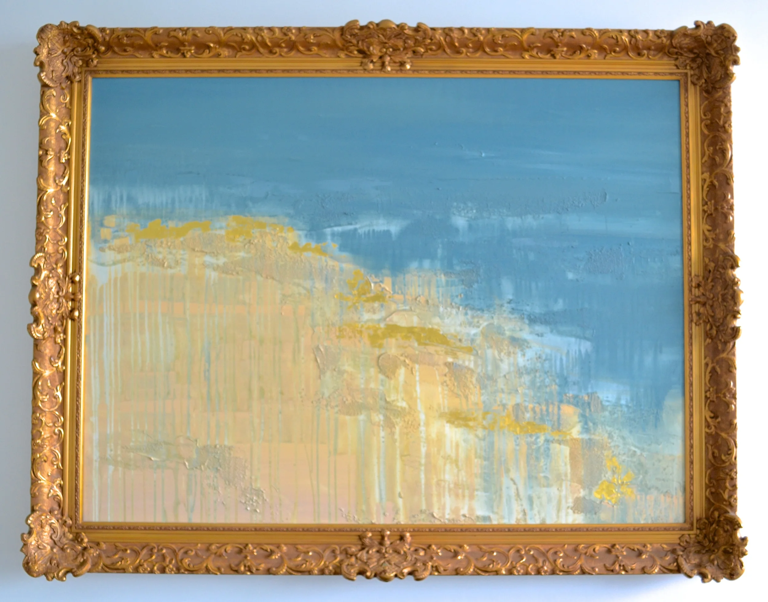 BETWEEN THE DESERT AND THE DEEP BLUE SEA framed.JPG