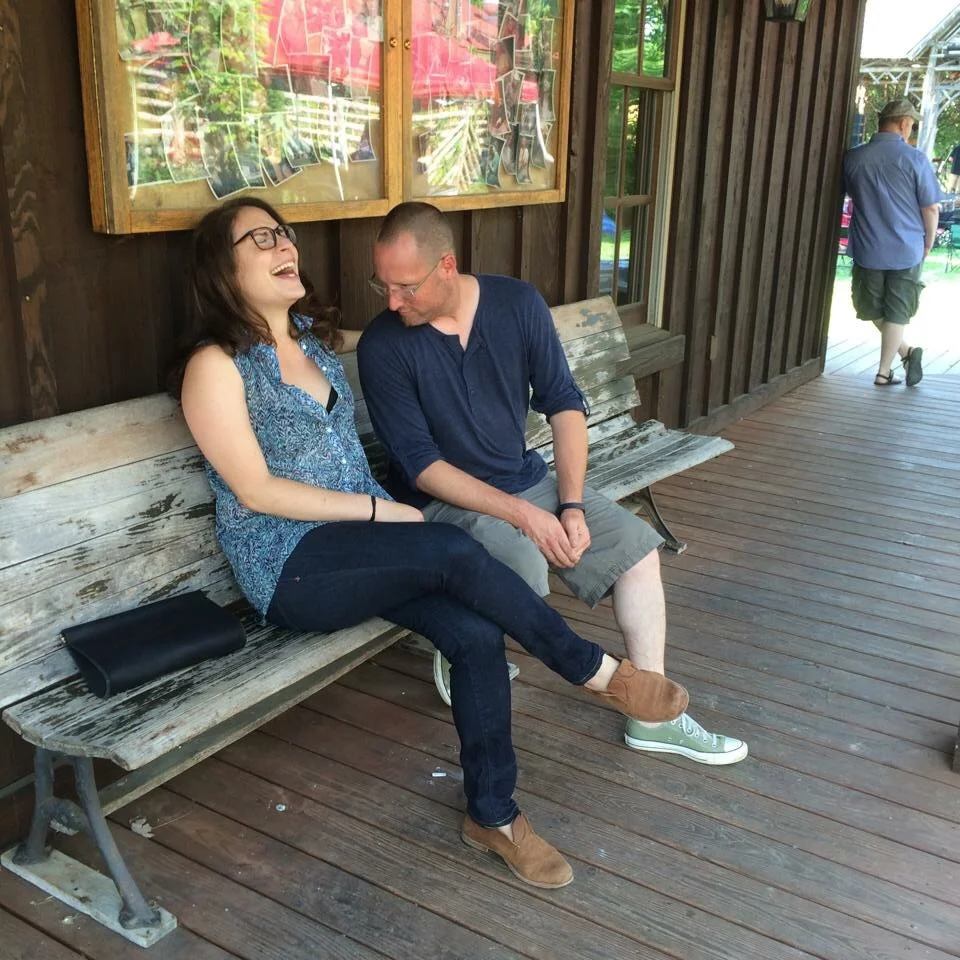 This photo should explain our humor. Photo taken by Rachel's loving husband Jonathann. 