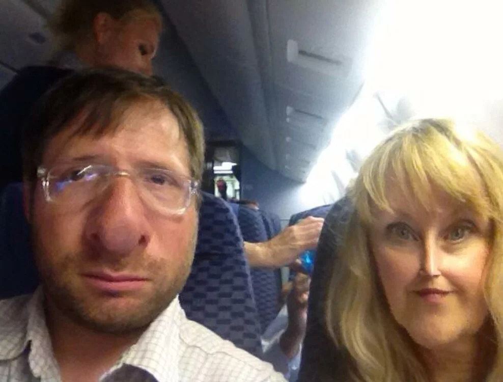 This is the best photo of Cathy I could find. Now that you've seen her nose you can understand that high pitched, nasally voice that pierces through the ear drums. 