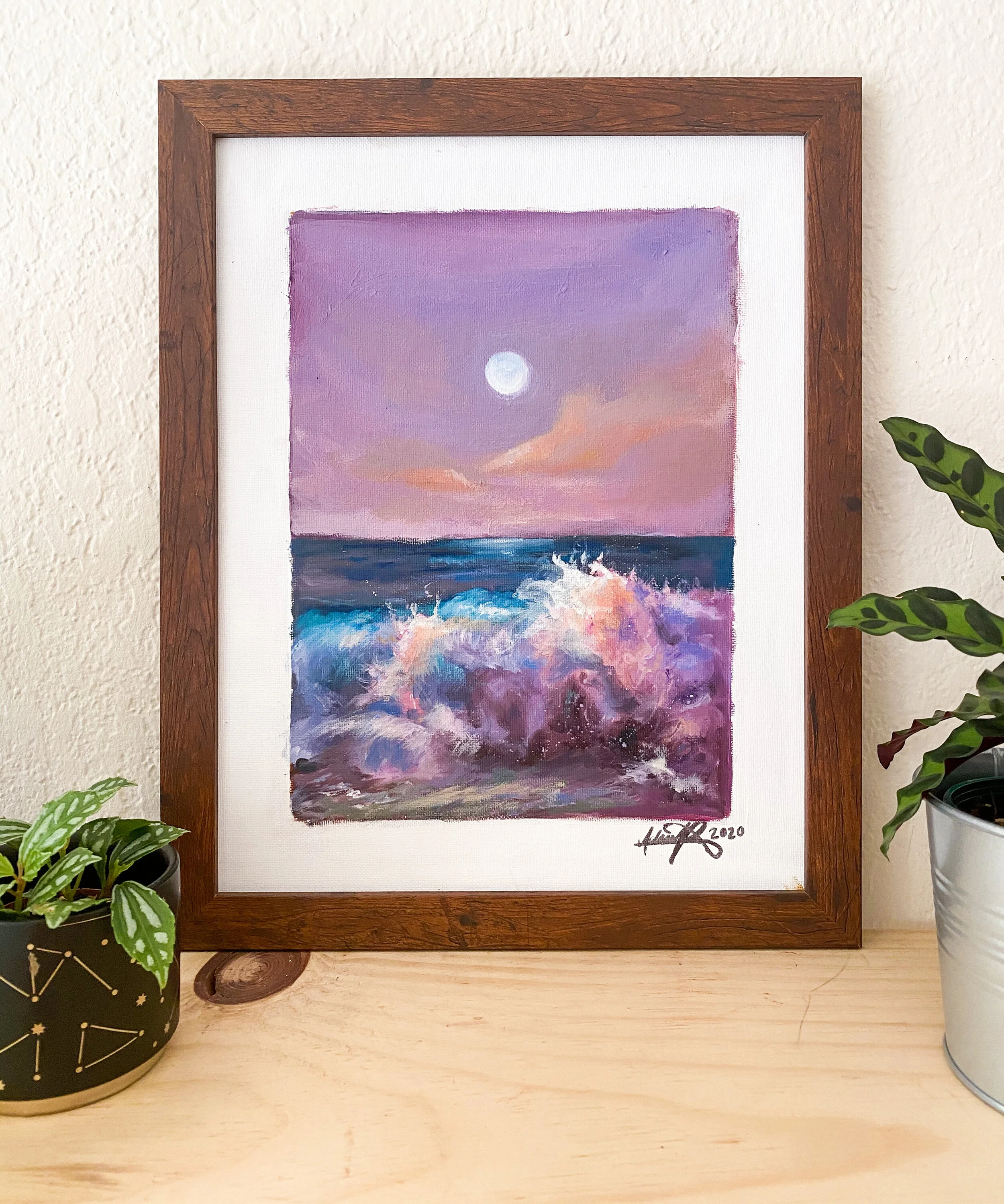 Full moon over Miami