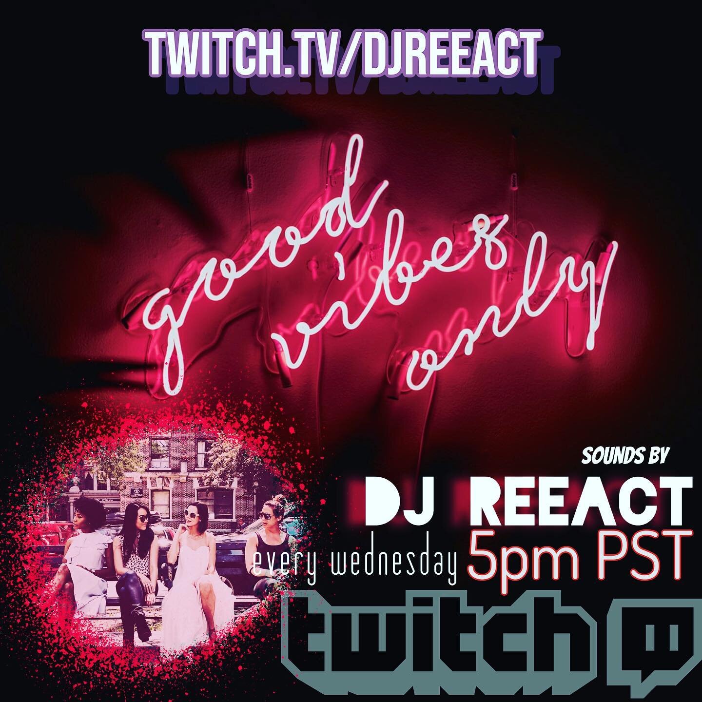 My Twitch schedule is growing, Wednesdays at 5pm PST is now in the line up. Make the switch to Twitch. I&rsquo;m playing your favorite tunes to help get you through the week. Join at Twitch.tv/djreeact and have fun!
-
-
-
-
-
-
-
-
-
-
-
-
-
-
-
-
#d