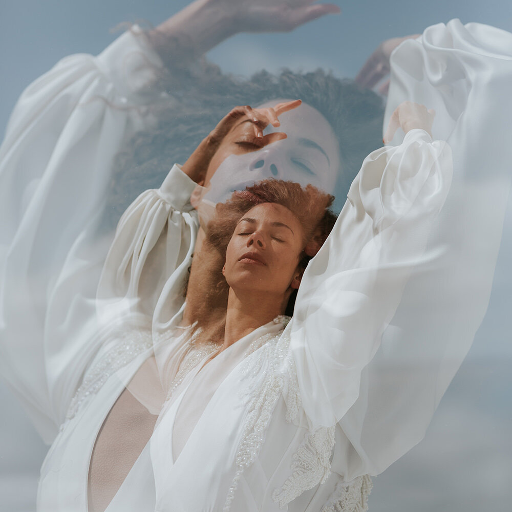 Dress/es:    BROOKE TYSON RITUAL     Custom made dress