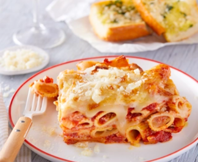 Baked Ziti Dinner at Springfield Eagles