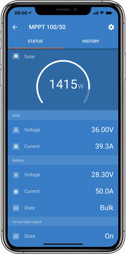 Victron SmartSolar MPPT charge controllers in various models, showcasing efficient solar energy management for off-grid systems.