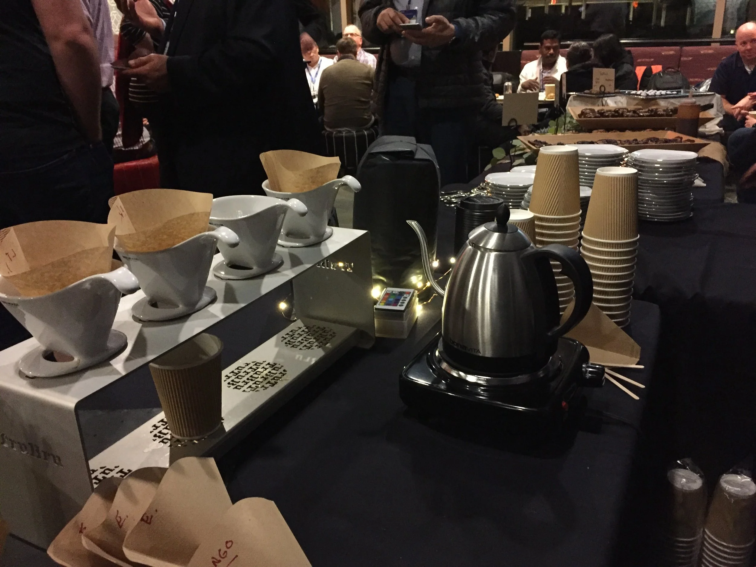 Microsoft Architecture Launch Aviator Pour-over station