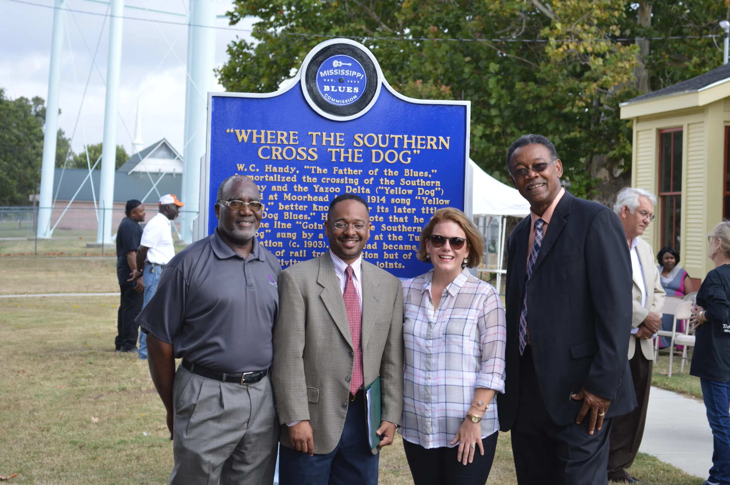 Another Blues Trail unveiling