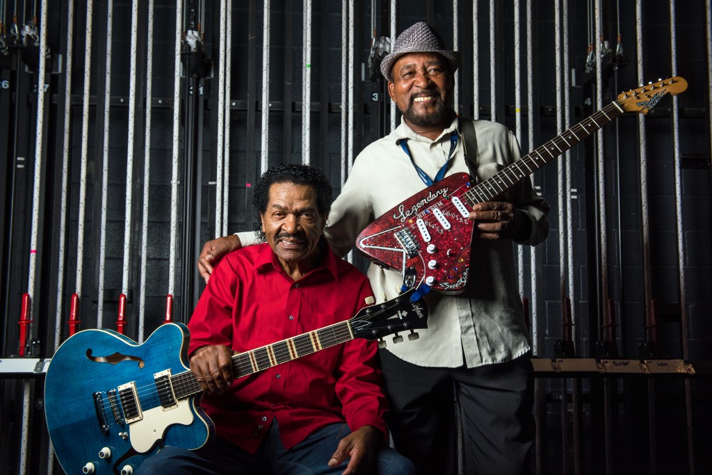 Blues legends Bobby Rush and James "Super Chikan" Johnson teamed ...