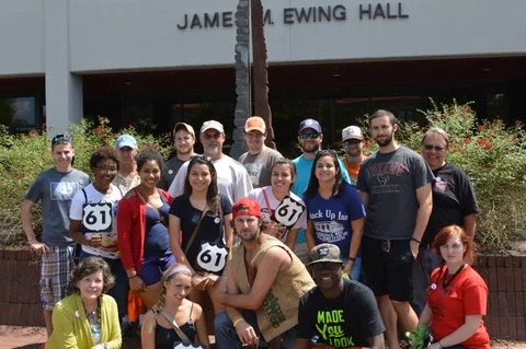 Sam Houston State University students recently visited the Delta Center for Culture and Learning to learn about the Mississippi Delta National Heritage Area.