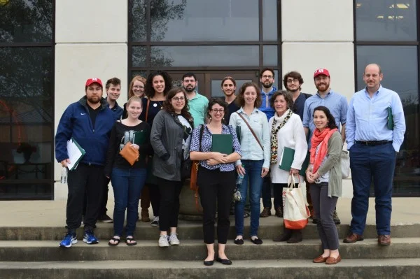 The Delta Center recently gave a tour to the TENT group.