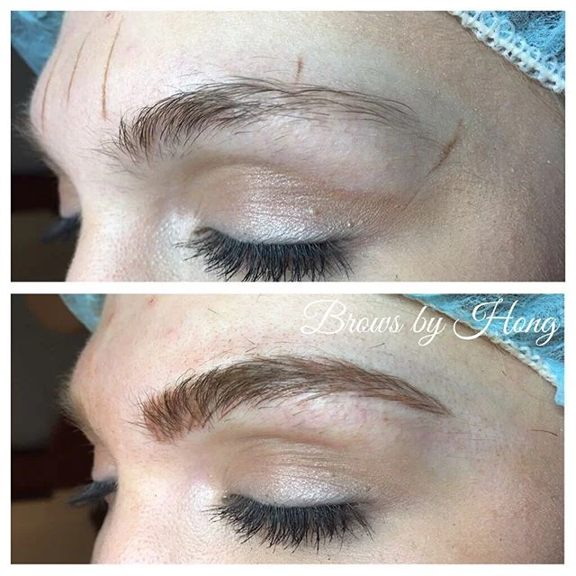 Filled it in, added a bit more, but still natural 
#eyebrows #browshaping #browsculpt #microbladingeyebrows #microblading #brows #eyebrowtattoo #eyebrowembroidery #eyebrow