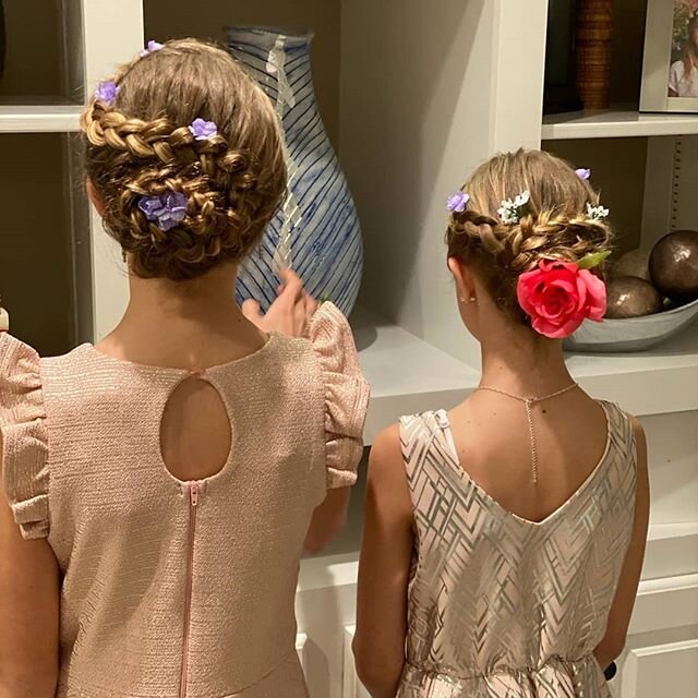 #fatherdaughterdance  #girlshairstyle  #braids #salonusa #modernsalon #updo #cosmoprofbeauty #renefurtererhairproducts #nofilter #tanazsalon #weddinghair @rjw79