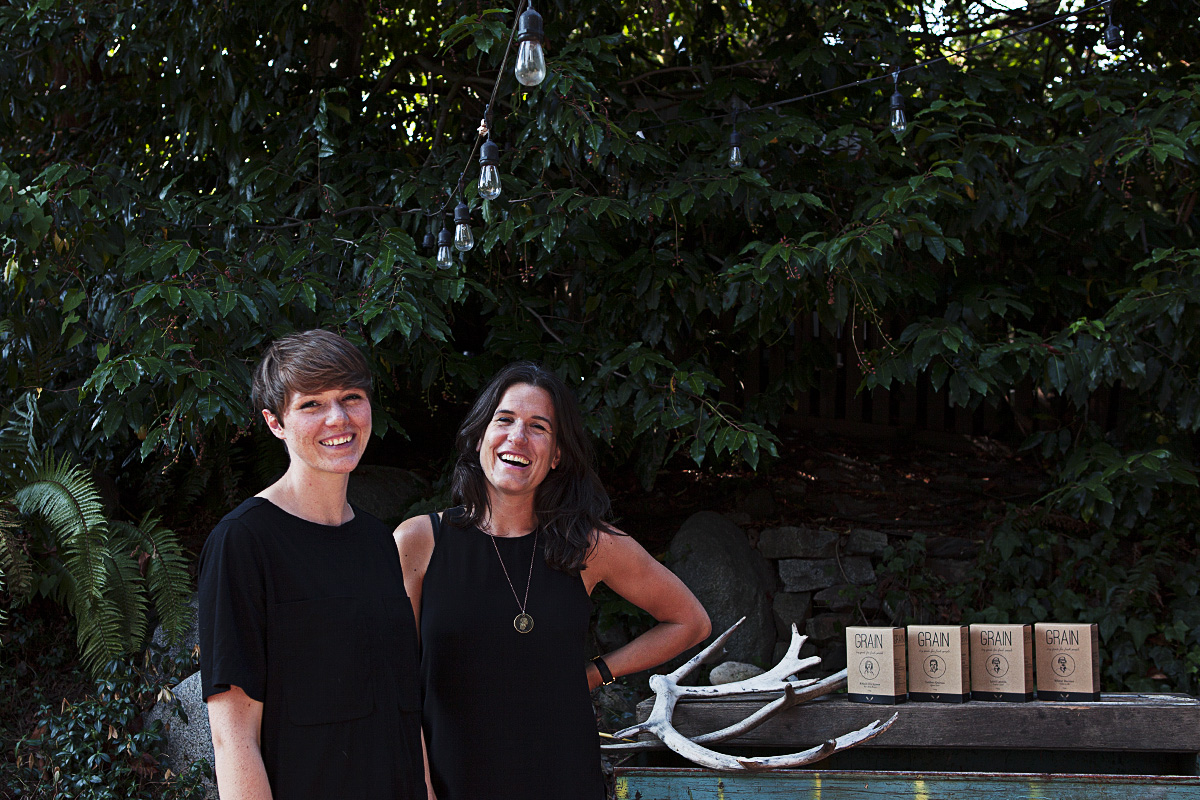 GRAIN founders, Janna Bishop and Shira McDermott