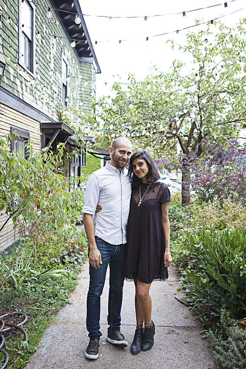 The gorgeous power couple behind Woodlot: Fouad & Sonia.