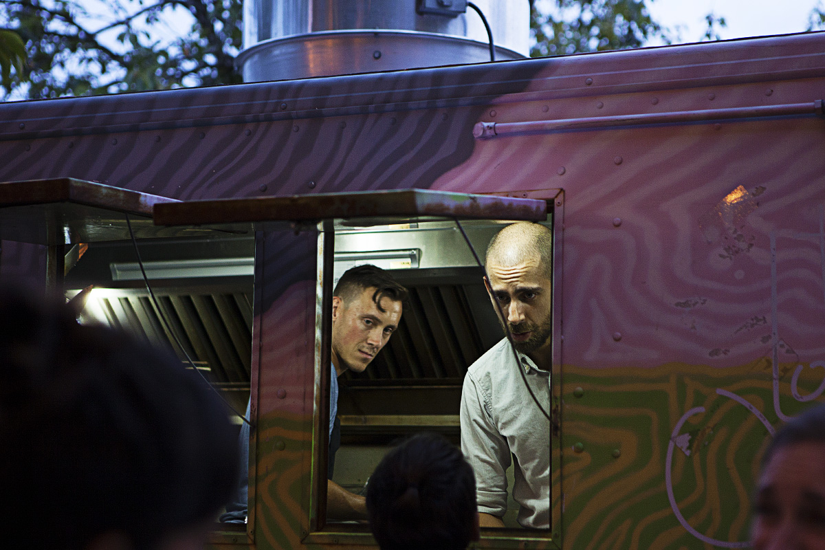 The Local Omnivore truck on full swing!