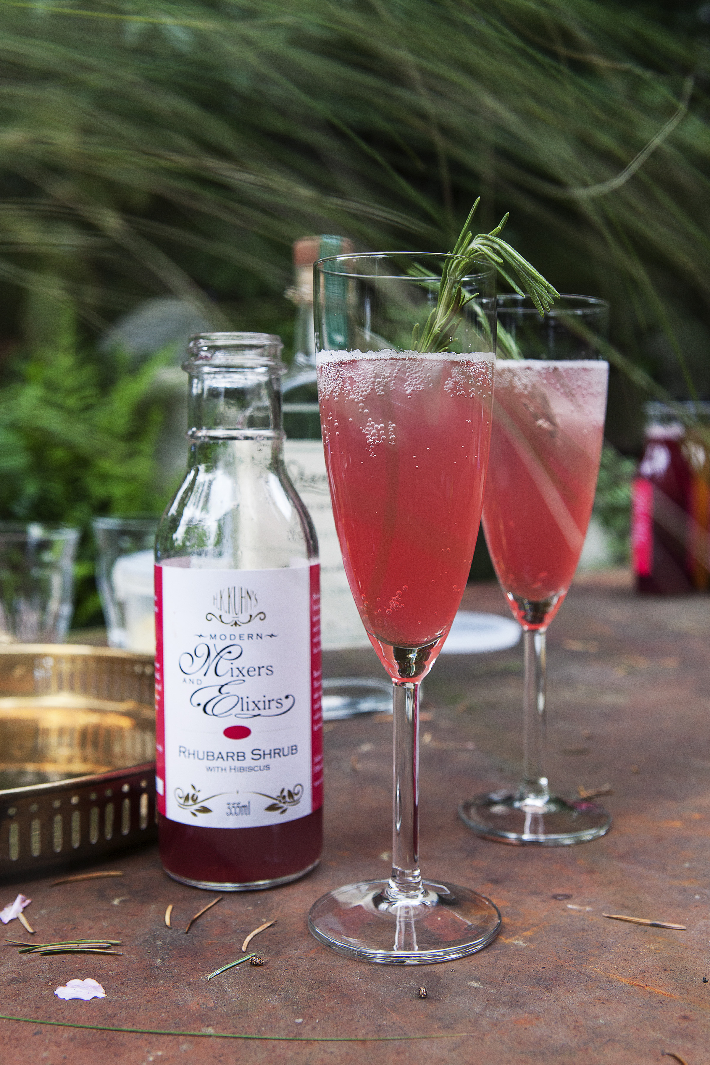 Rhubarb Garden Spritzer