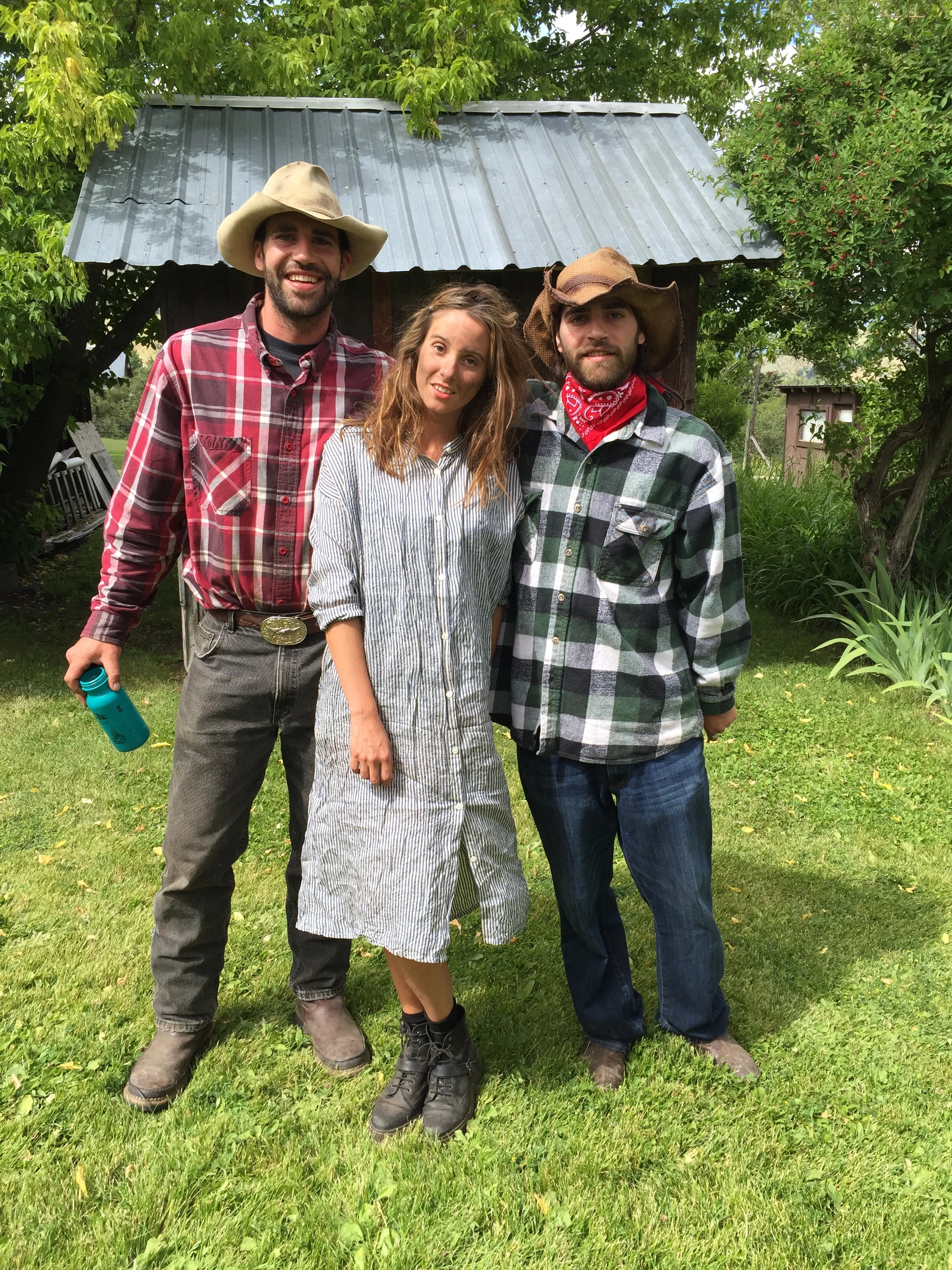 A French girl meets two Oroville cowboys.