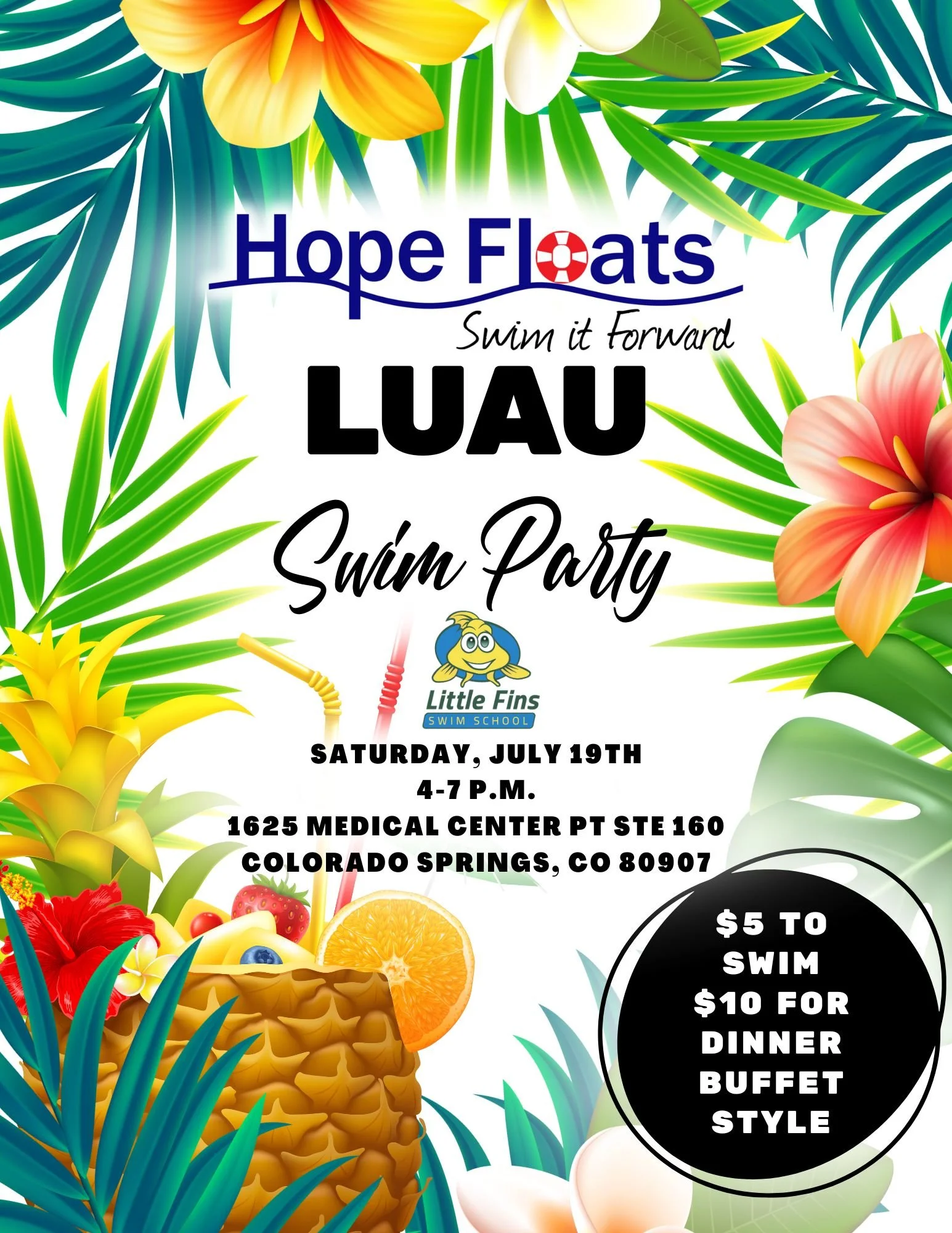 Luau Swim Party