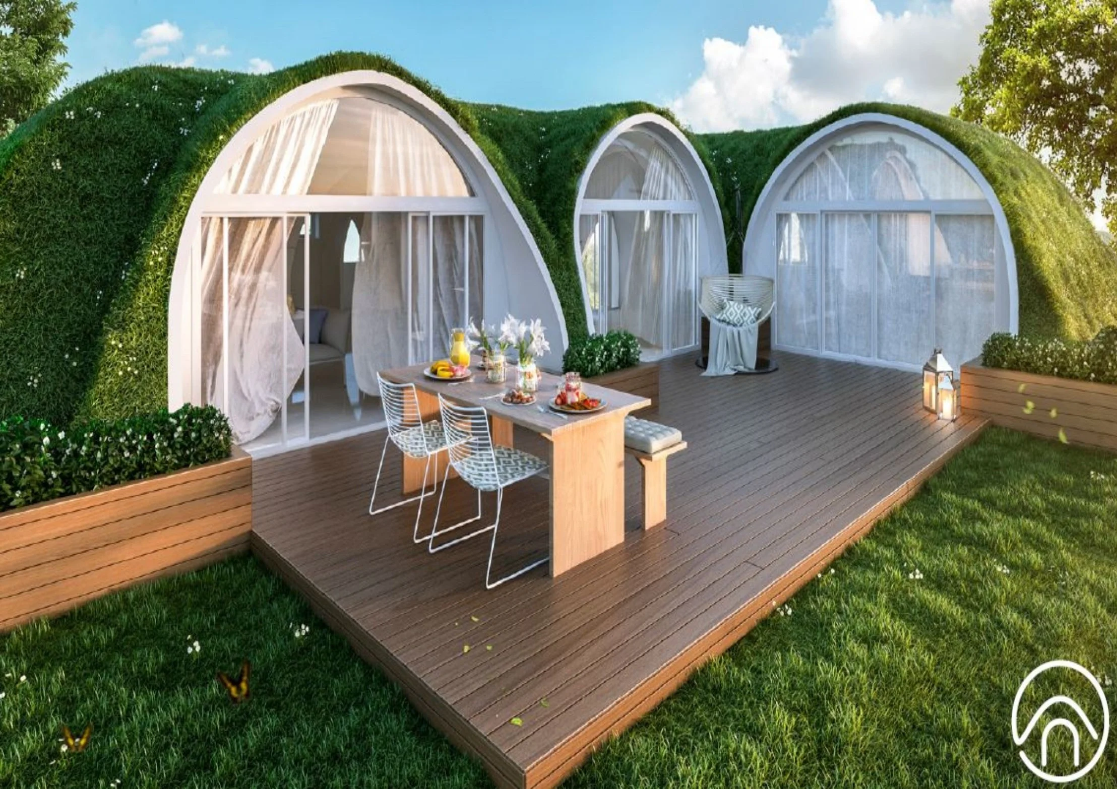  GreenHAUS Architects are proud to be part of the global design team for Wonderful Structures International.  Please visit the Global Web site here:  Wonderful Structures     The Australasian distributors are Earth Sheltered Composites Ltd. &nbsp; Th