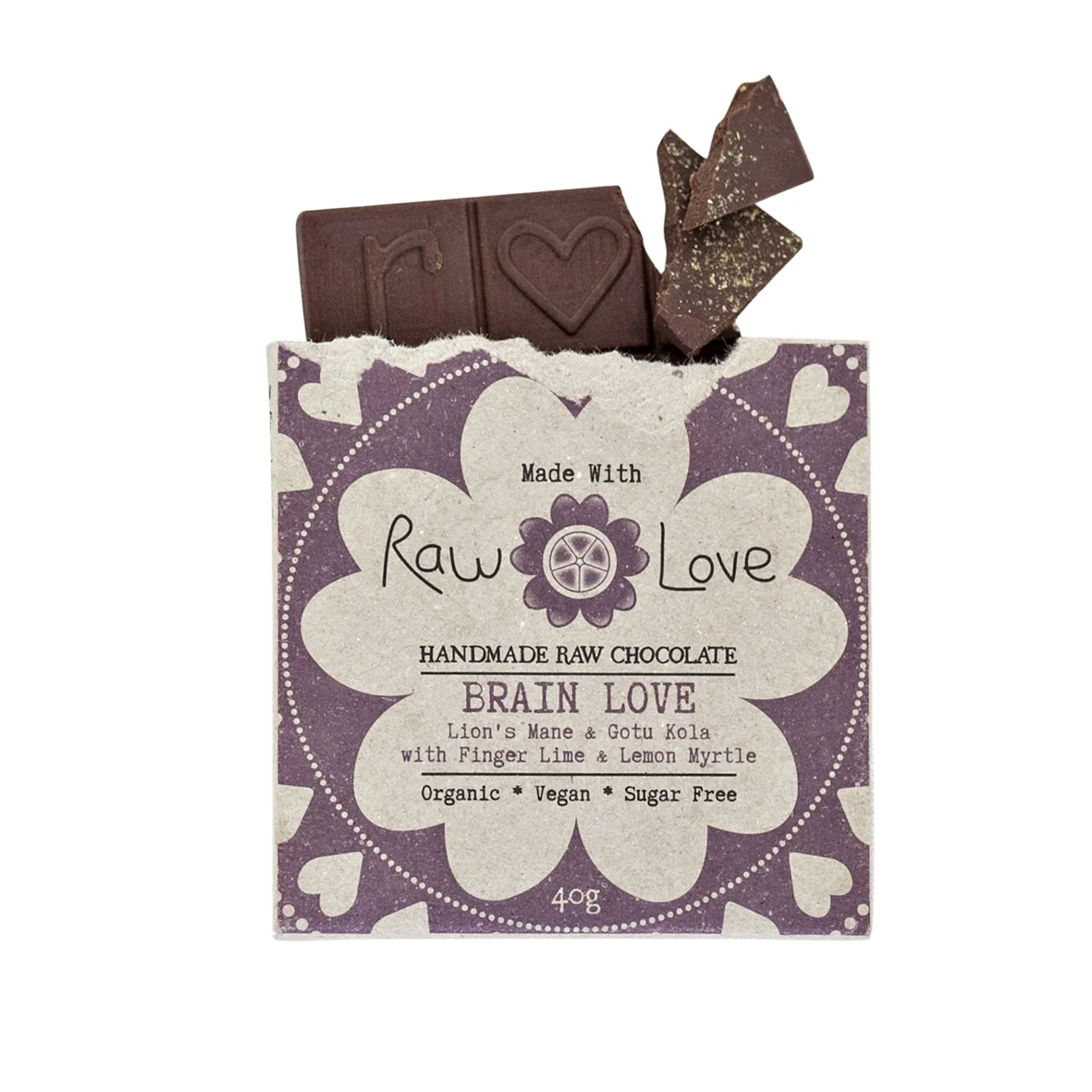 Brain Love Handmade Raw Chocolate