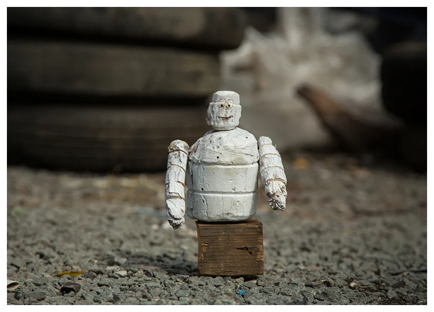 Bibendum is made of Wood
