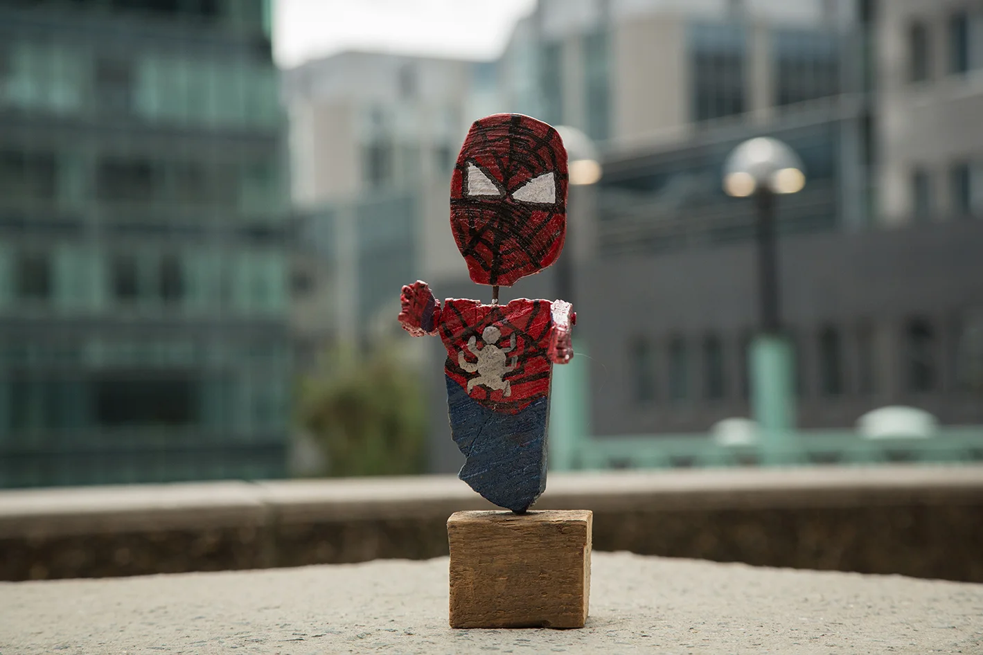 Spiderman is made of Wood
