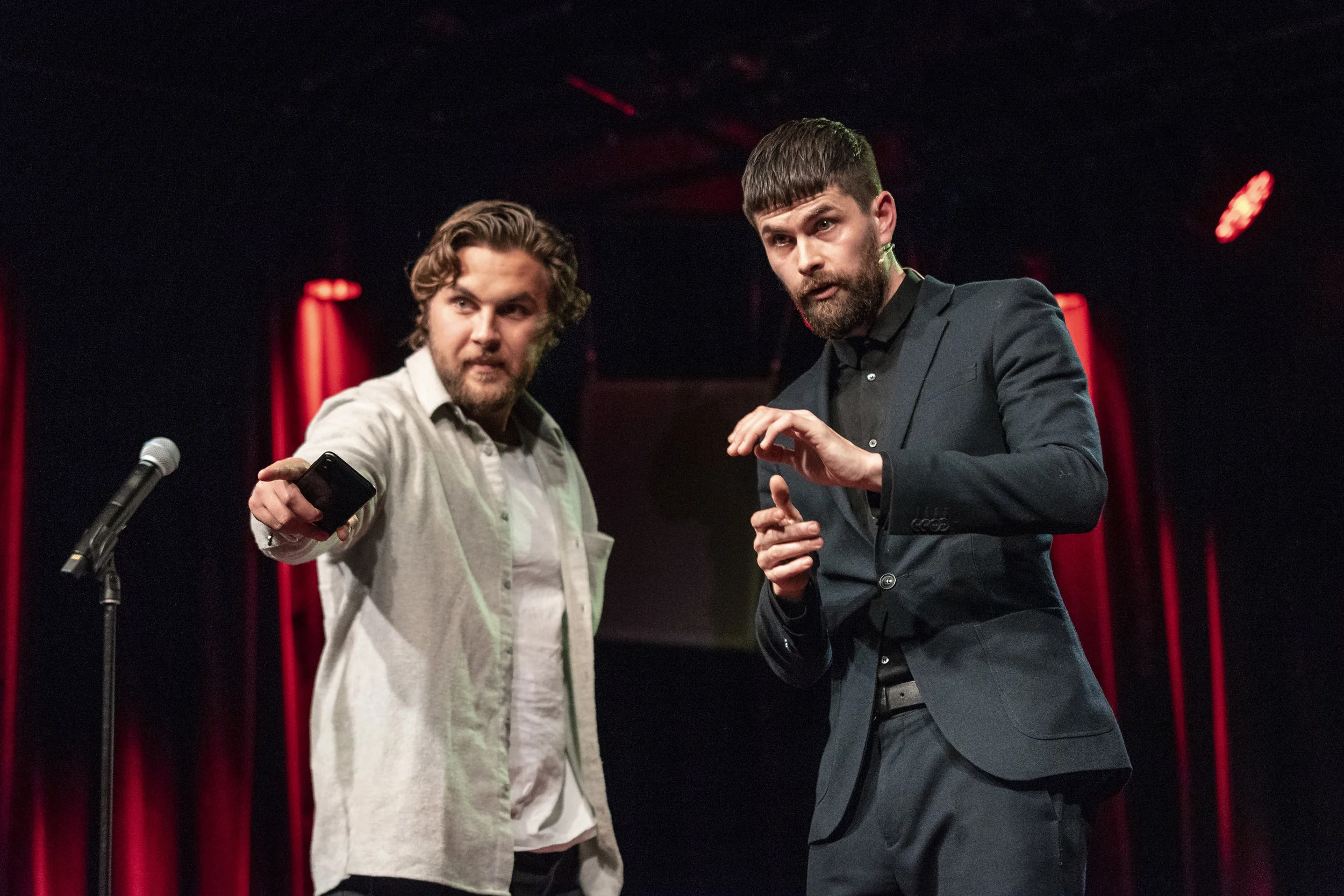 Performing at Ted X Copenhagen