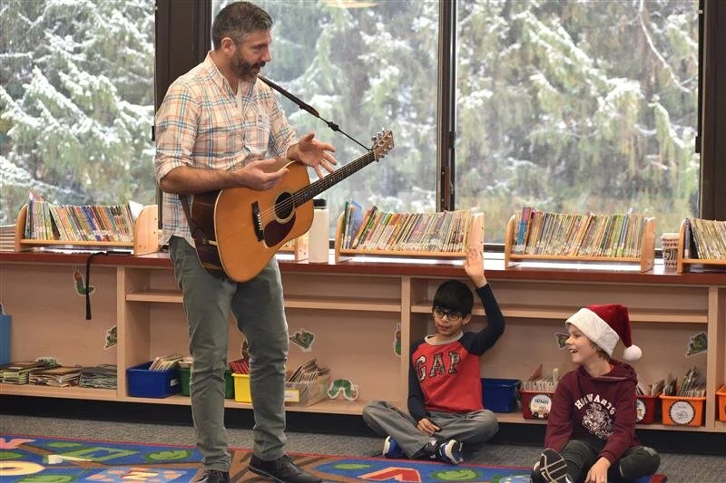 Alex &amp; the Kaleidoscope Rocks Ithan Elementary School During Weeklong Residency
