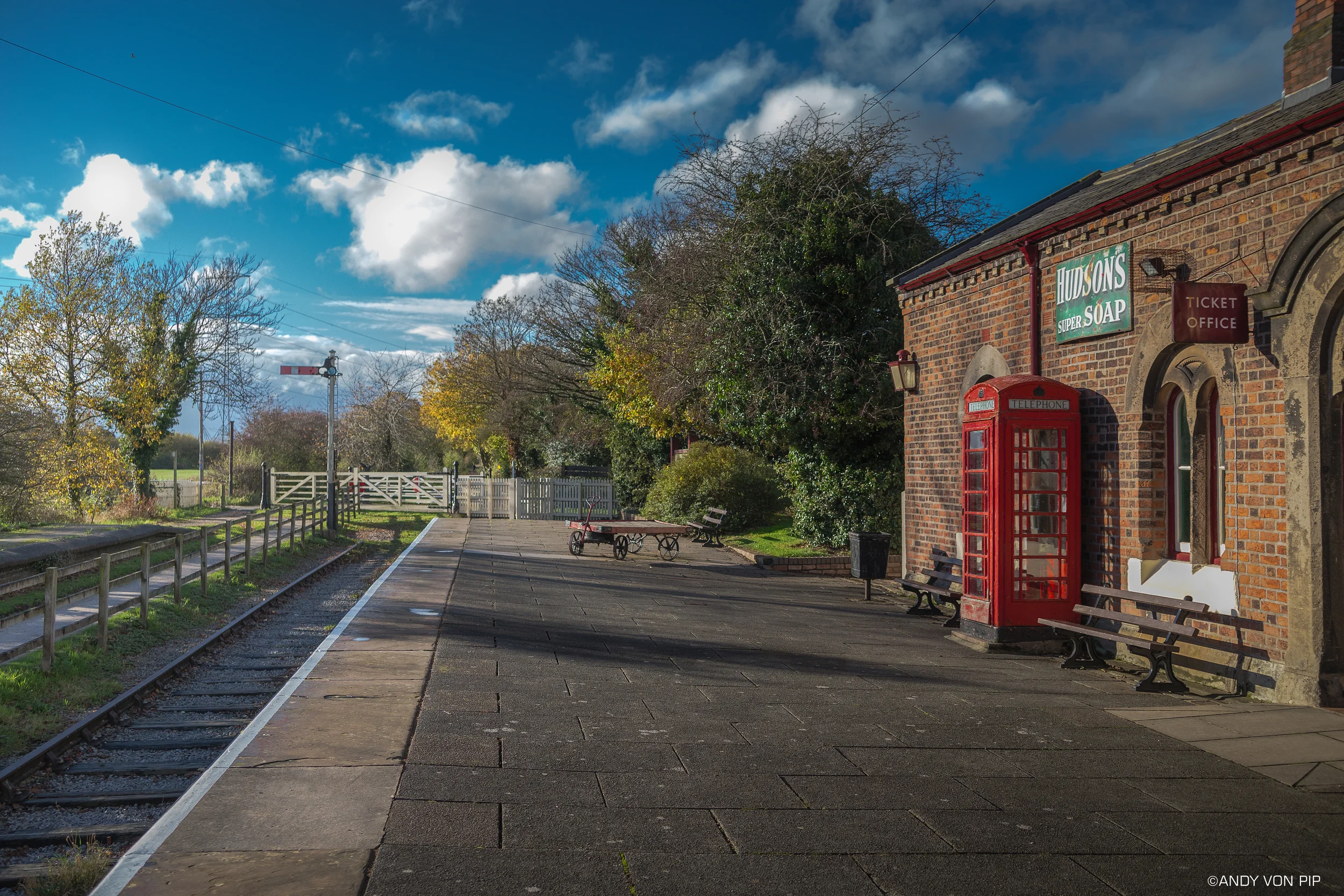 Hadlow Road Station, Wirral 2014