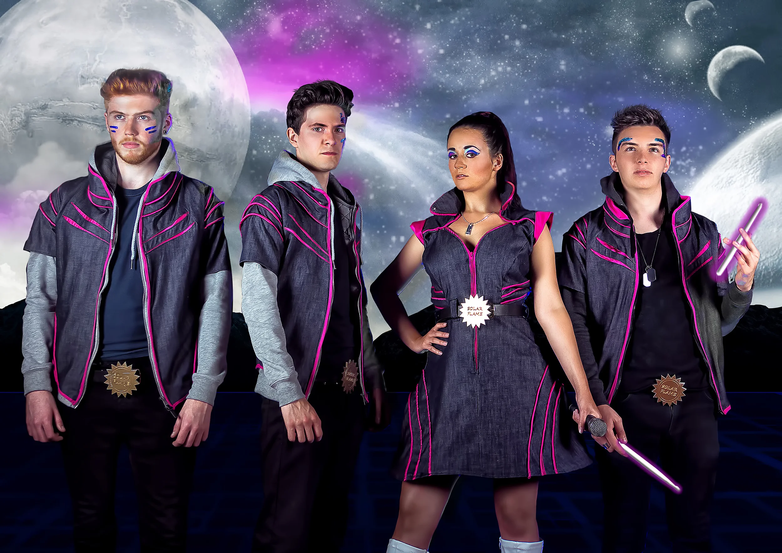 Solar Flame - Commissioned photoshoot and composite design